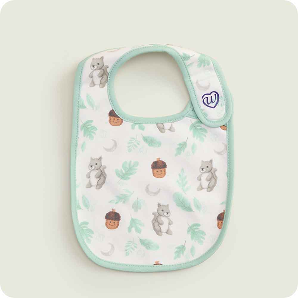 Gray Squirrel Bib Set - Image 2