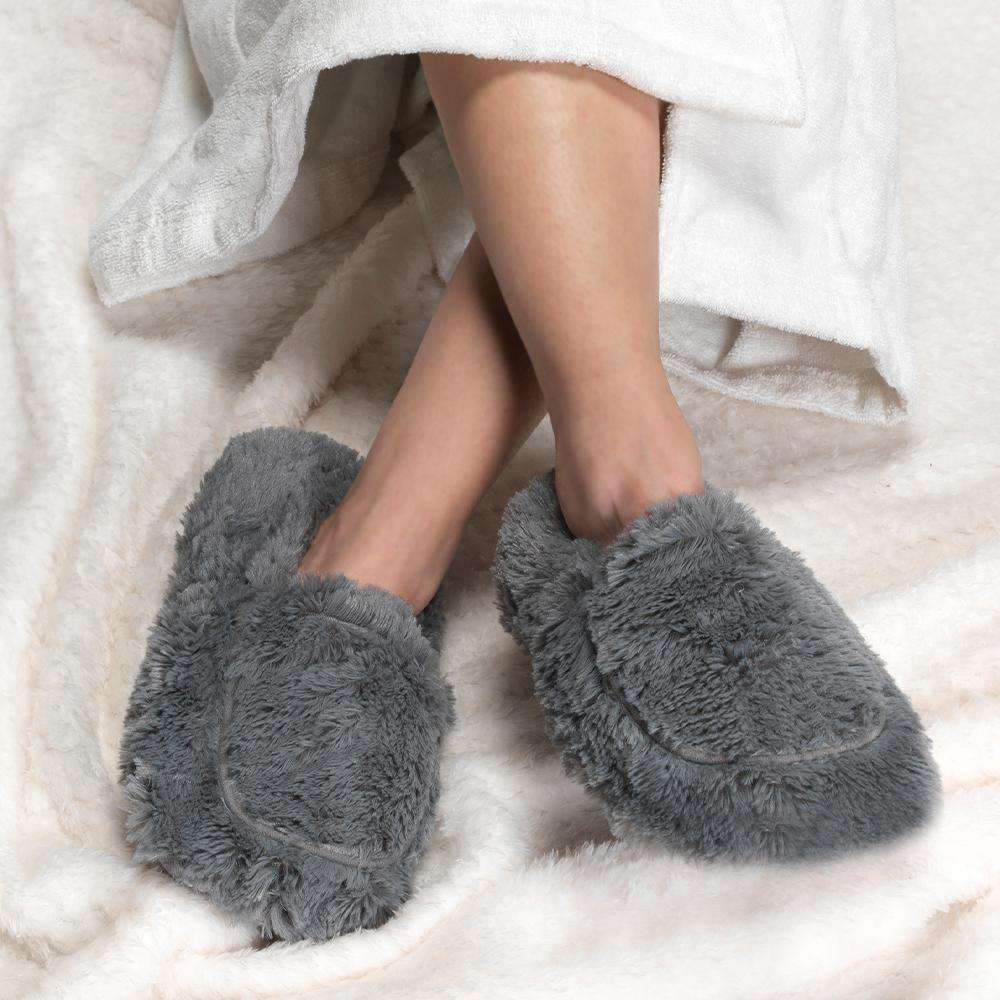 Gray Slippers Warmies - Image 2