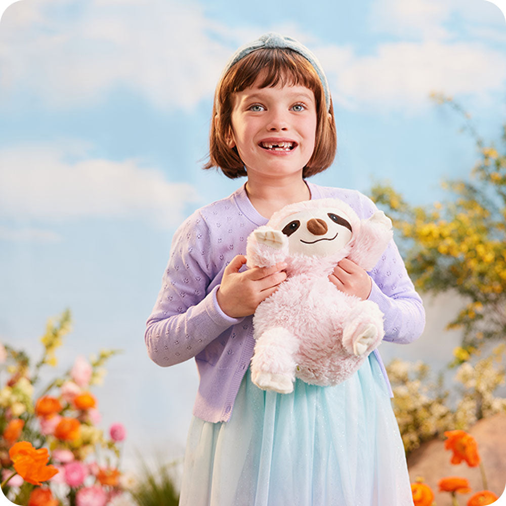 Pink Sloth Warmies - Image 2